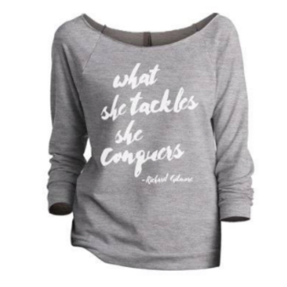 Thread Tank Designs Slouchy Raglan Sweatshirt